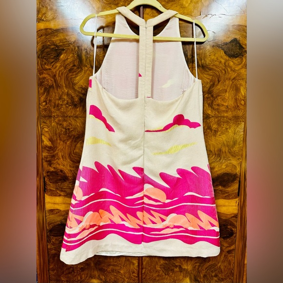 Hutch Anthropologie Sunset Jacquard T Back Shift Dress XL - Picture 2 of 7